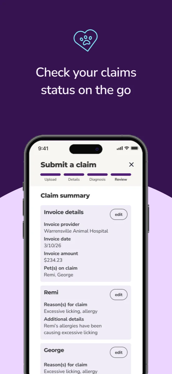 Check your claims status on the go